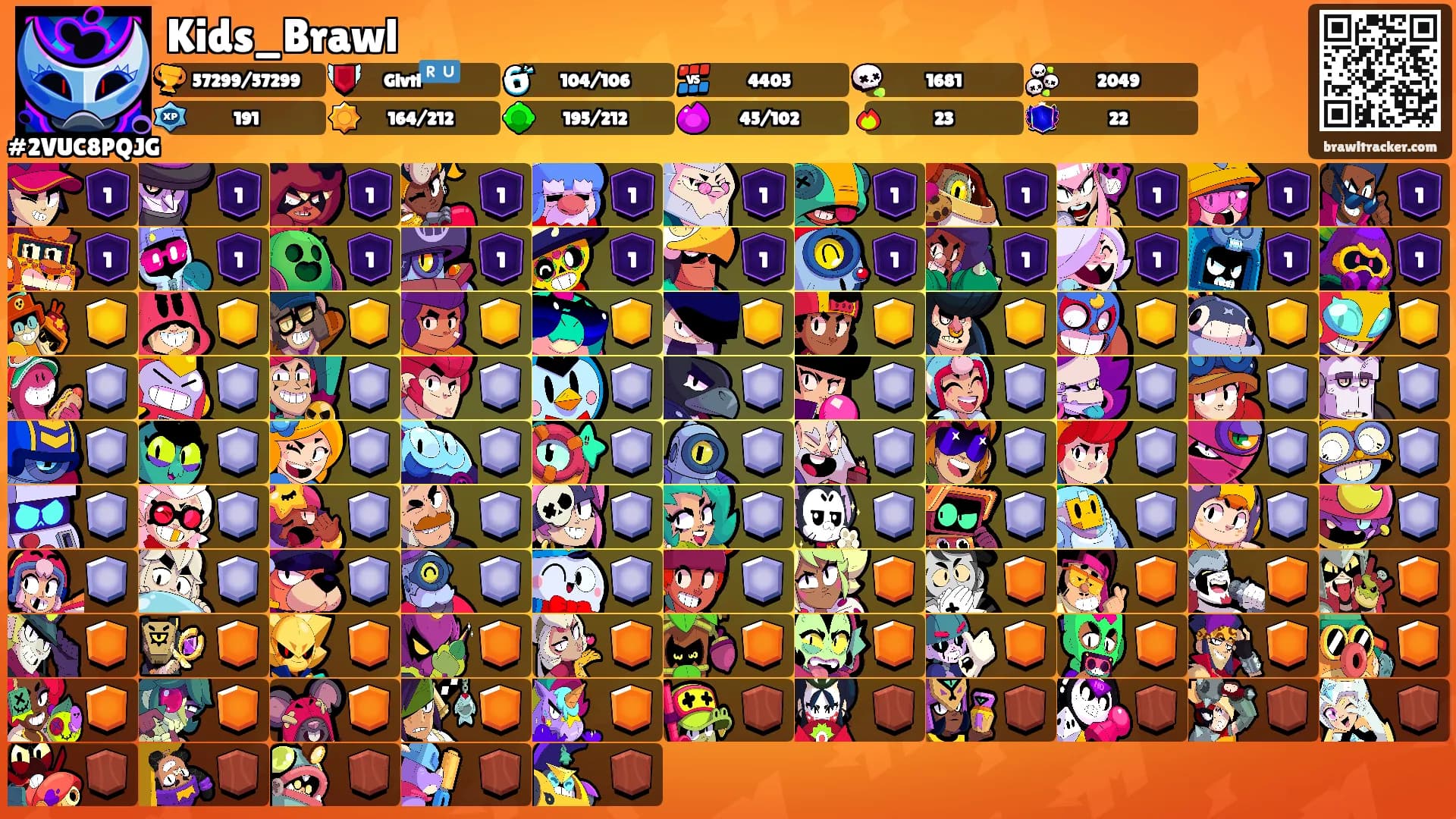 Kids_Brawl's Ranks