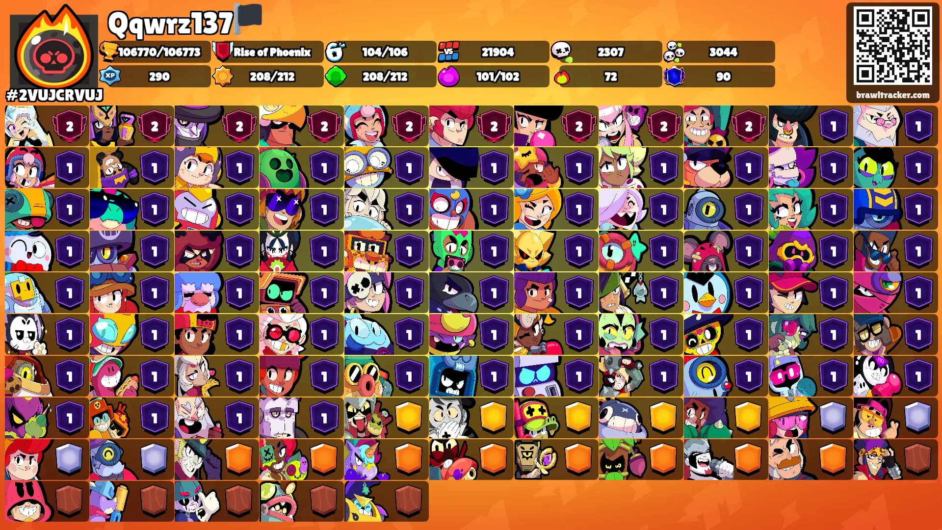 Qqwrz137🏴's Ranks