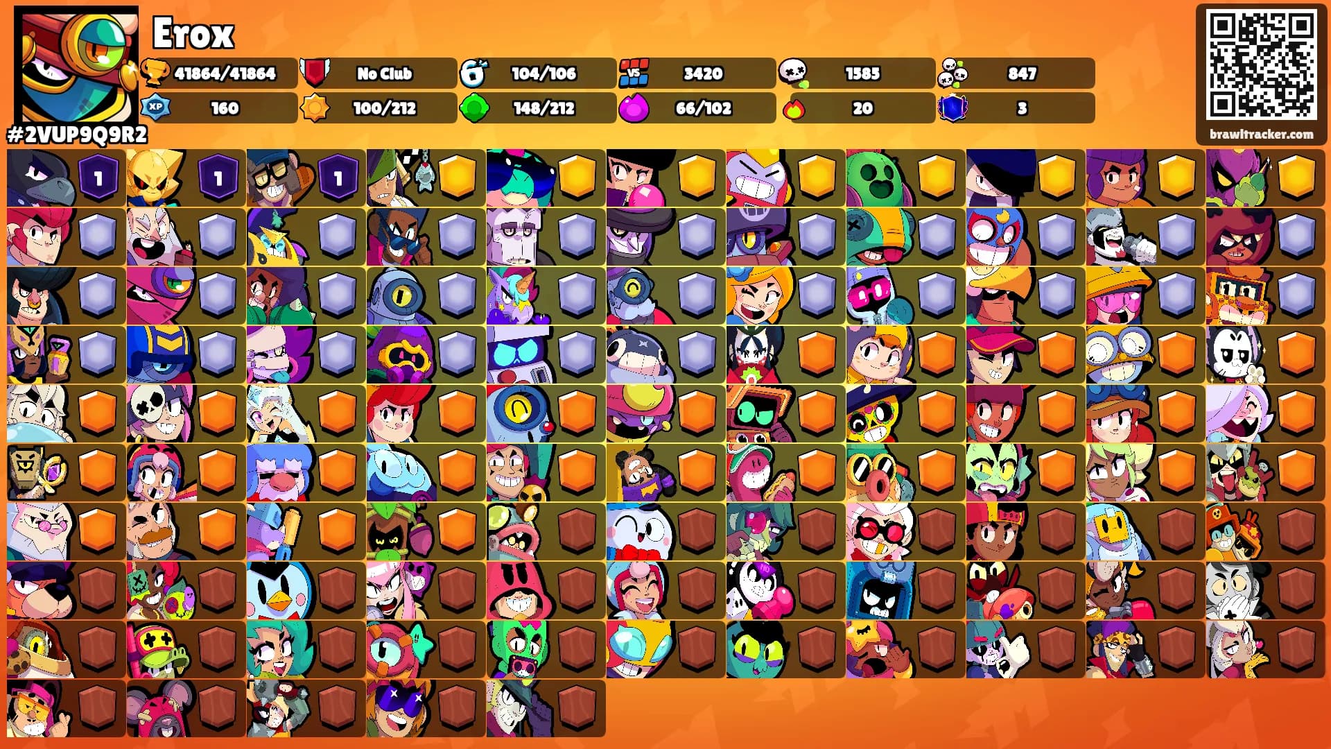 Erox's Ranks