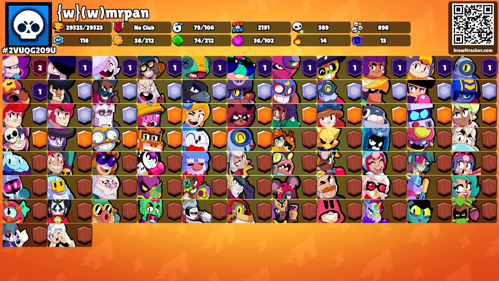 {w}(w)mrpan's Ranks