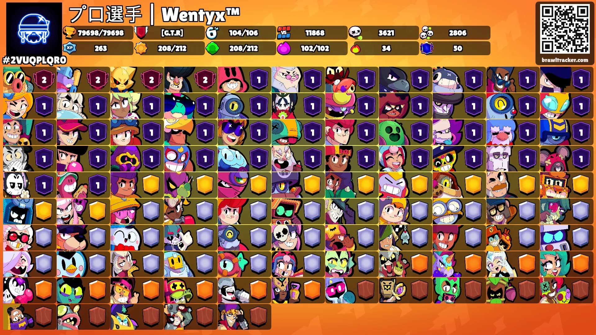 プロ選手 | Wentyx™'s Ranks