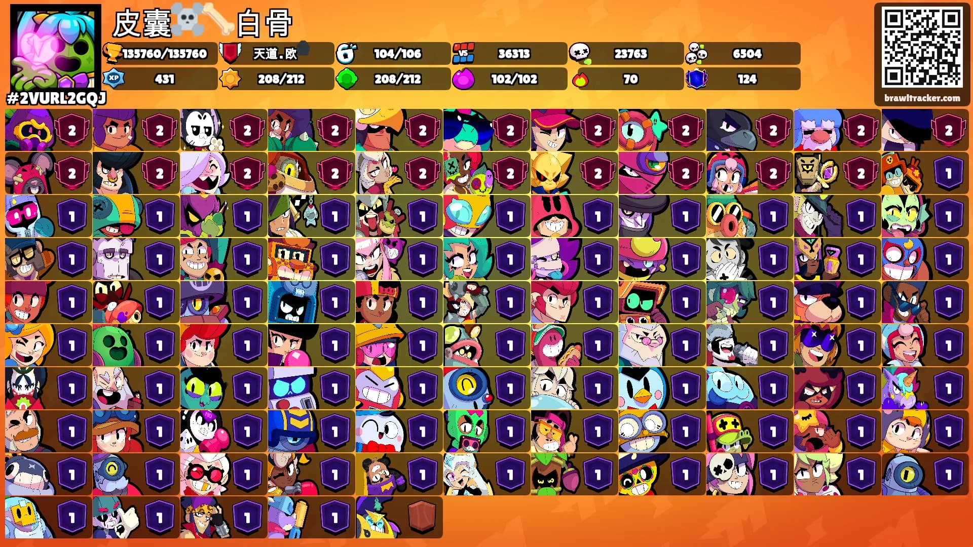 皮囊☠️🦴白骨's Ranks
