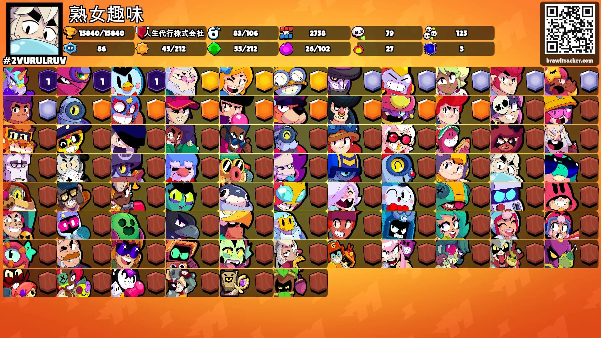 熟女趣味's Ranks