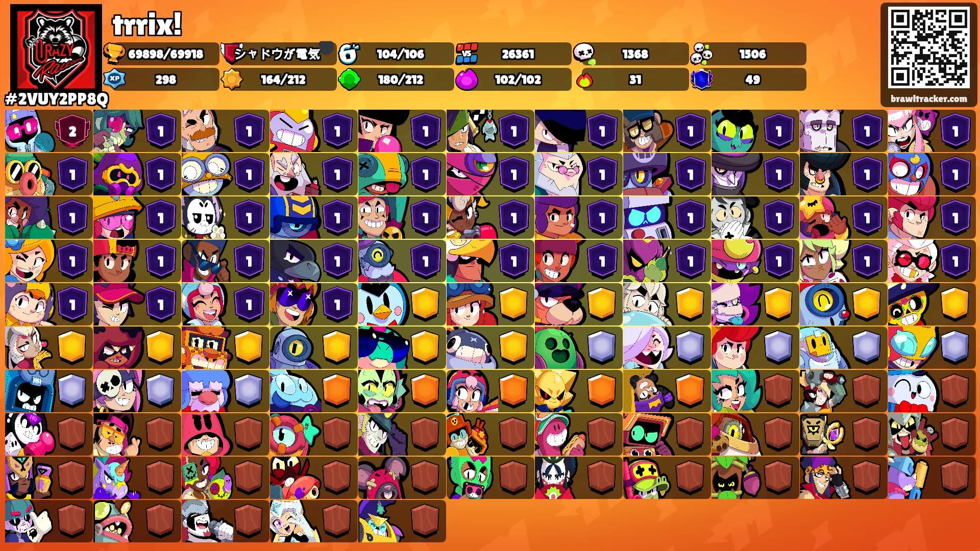 trrix!'s Ranks