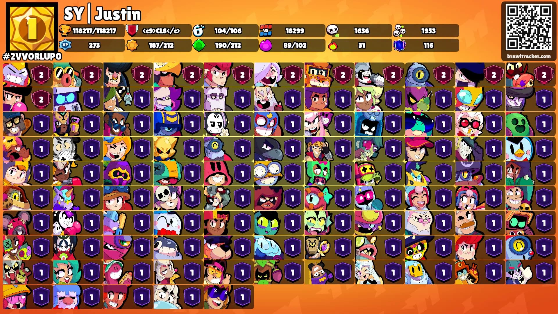 SY|Justin's Ranks