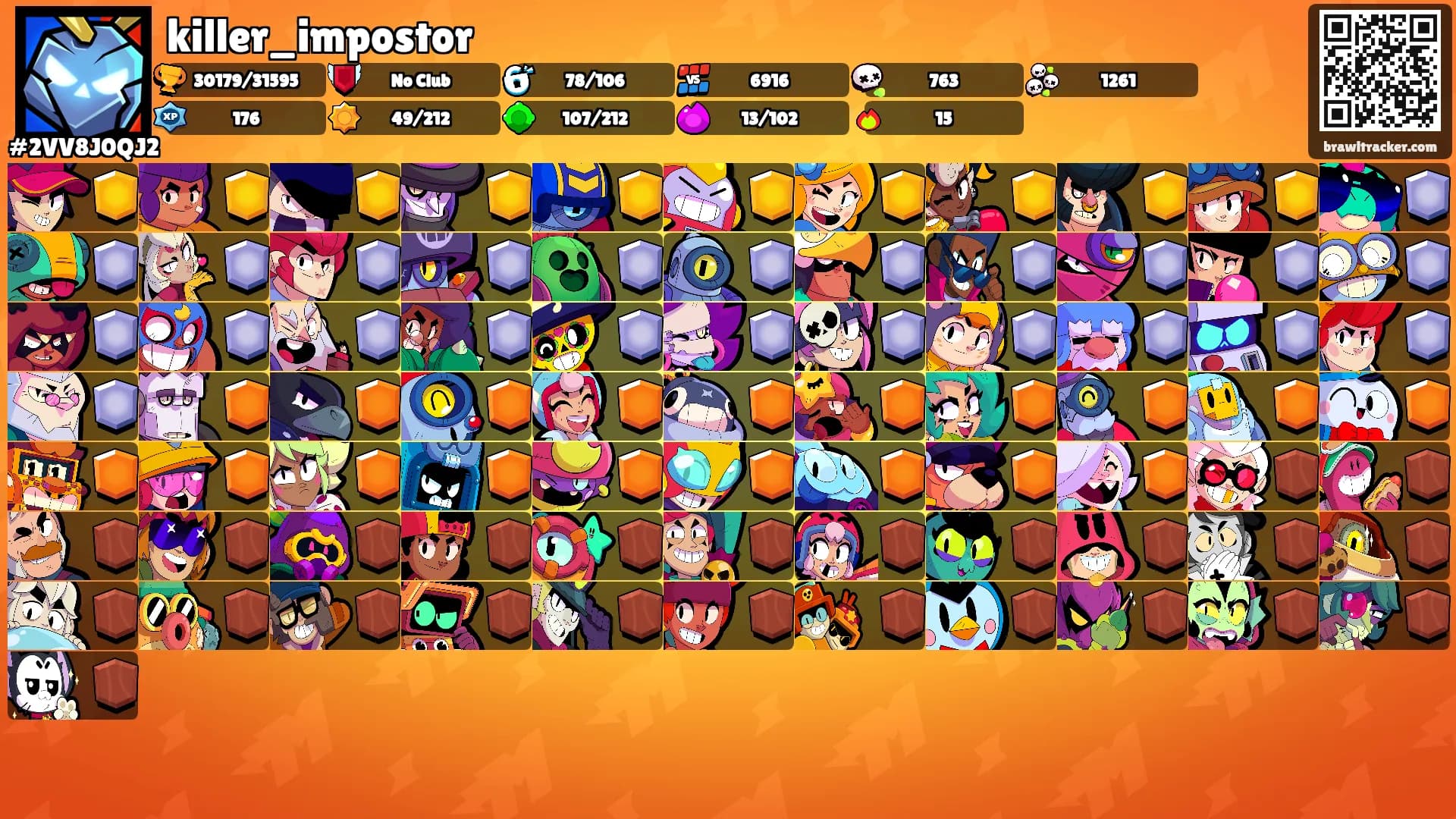 killer_impostor's Ranks