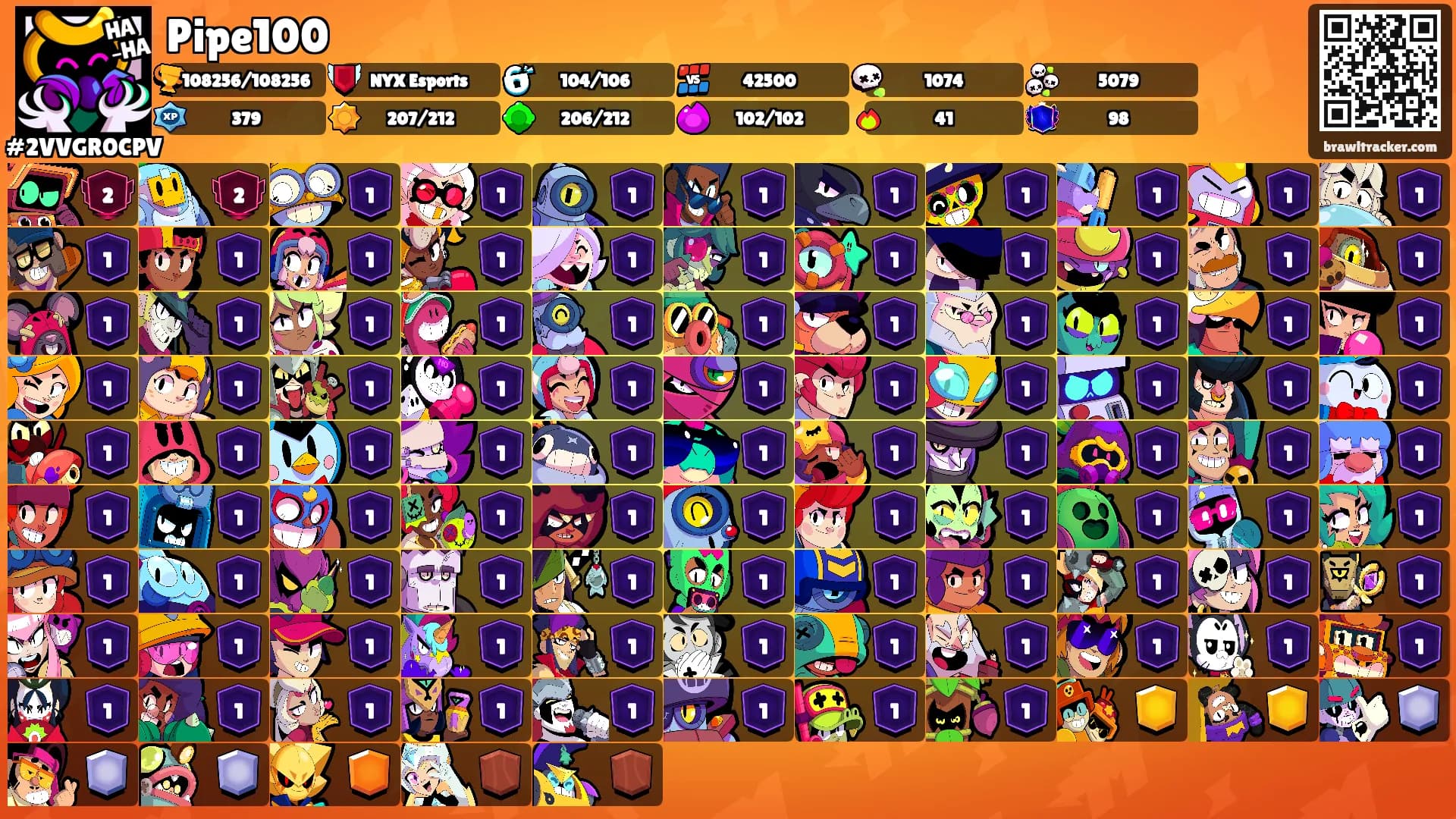 Pipe100's Ranks