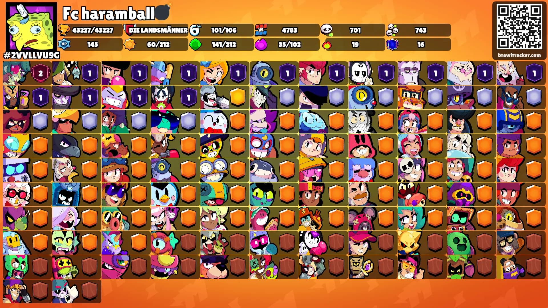 Fc haramball💣's Ranks