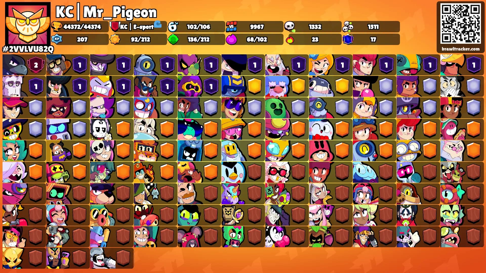 KC|Mr_Pigeon's Ranks