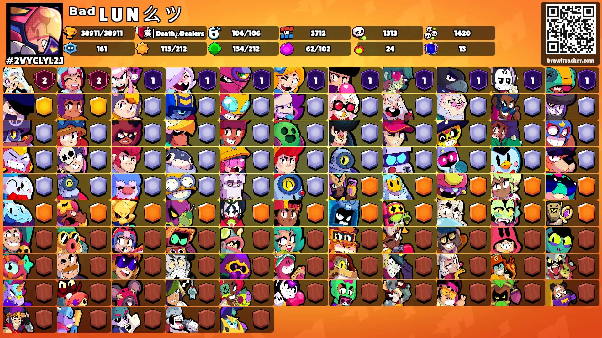ᴮᵃᵈ᭄L U N 么 ツ's Ranks