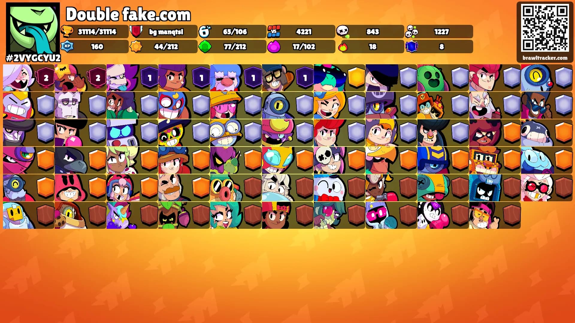 Double fake.com's Ranks