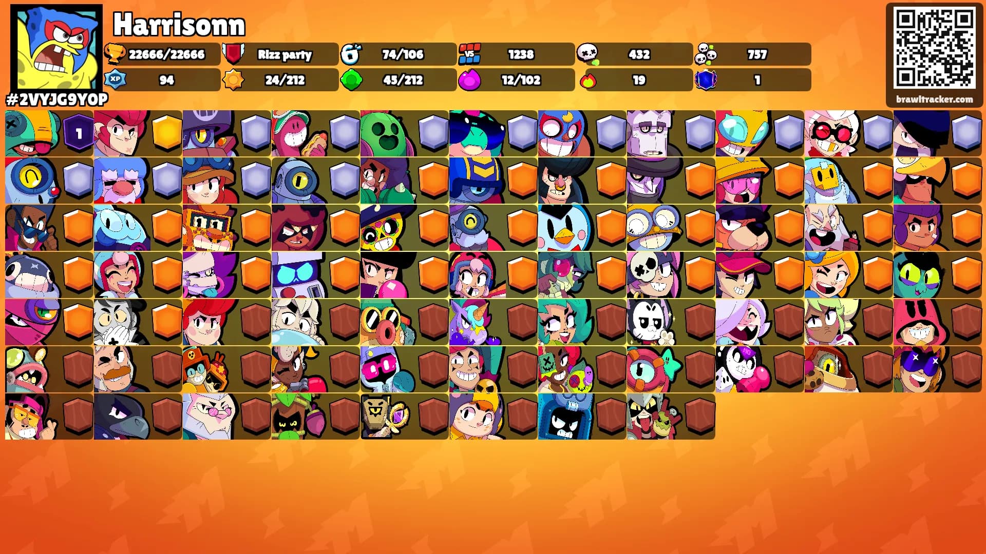 Harrisonn's Ranks