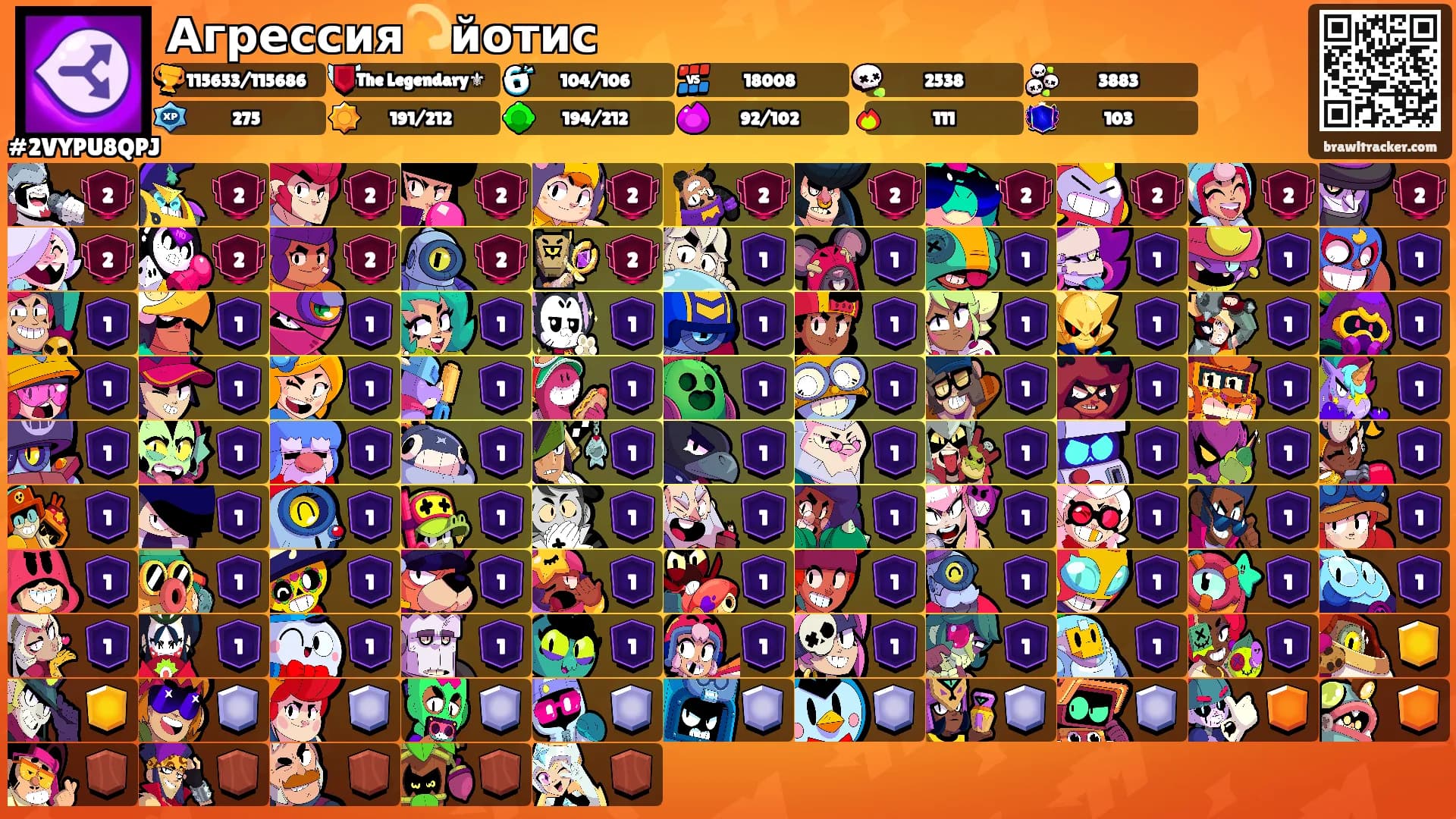 Агрессия💫йотис's Ranks