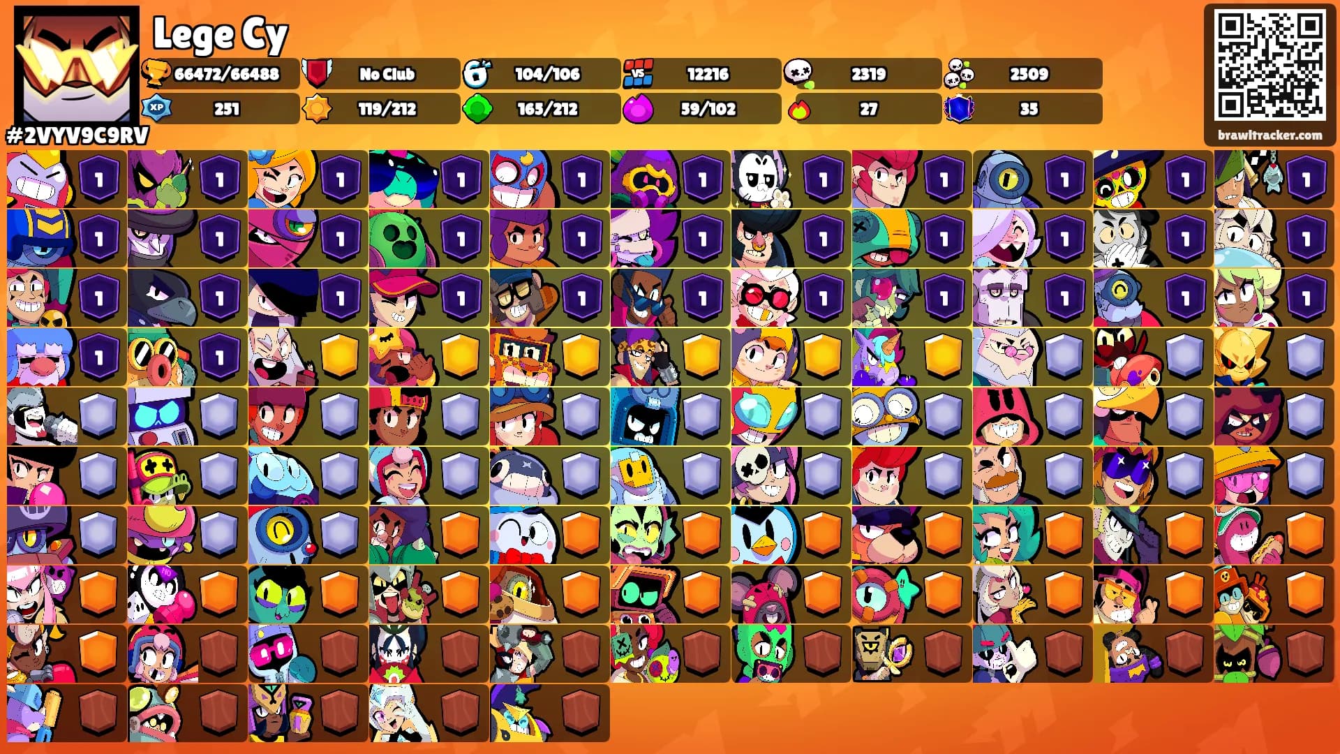 Lege Cy's Ranks