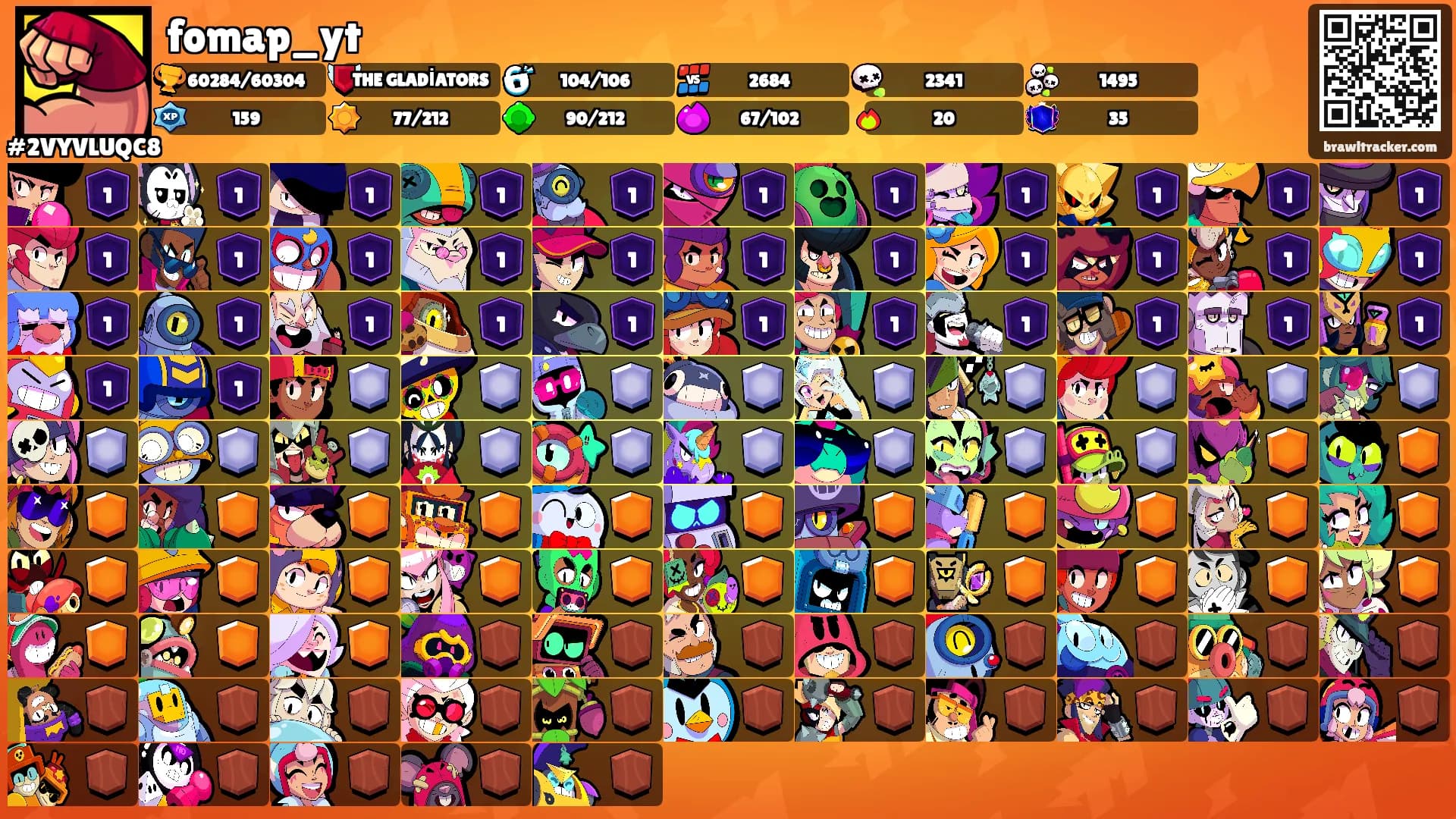 fomap_yt's Ranks