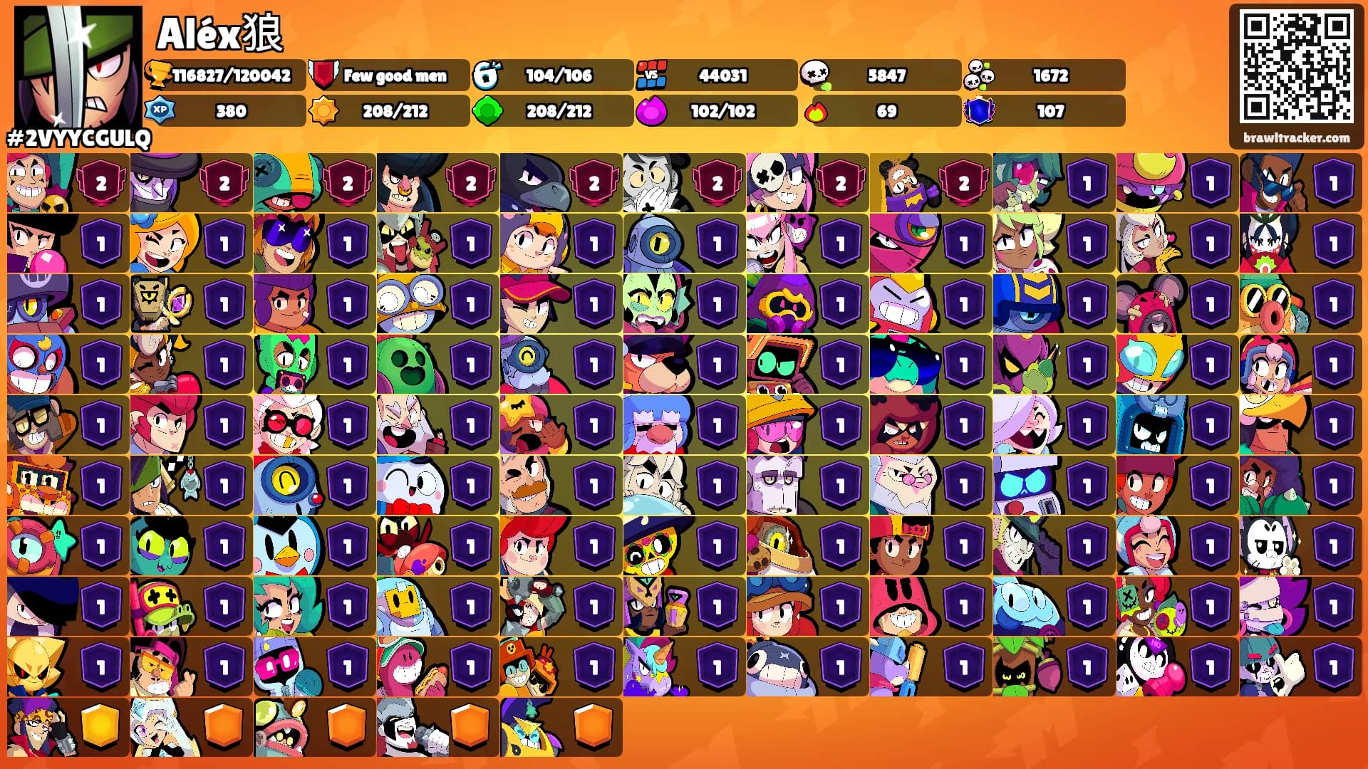 Aléx狼's Ranks