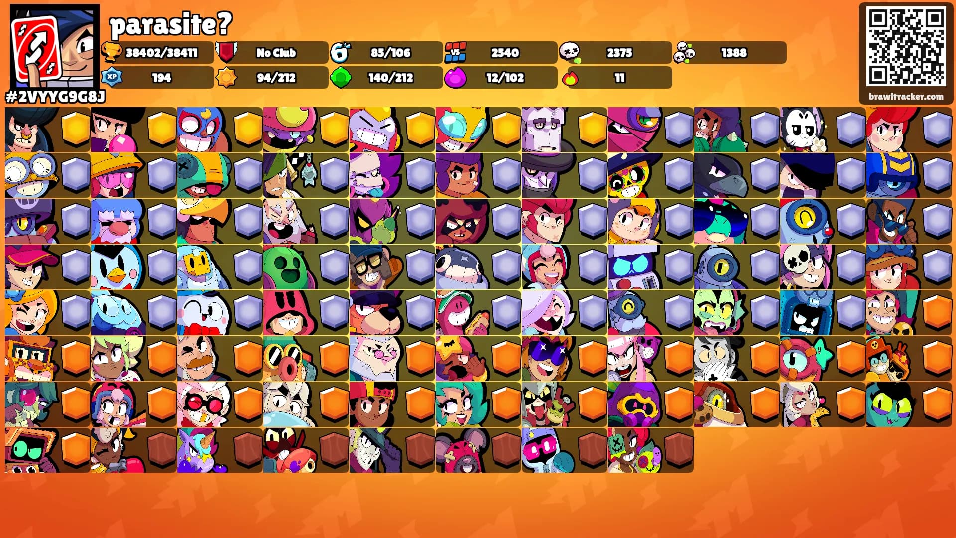 parasite?'s Ranks