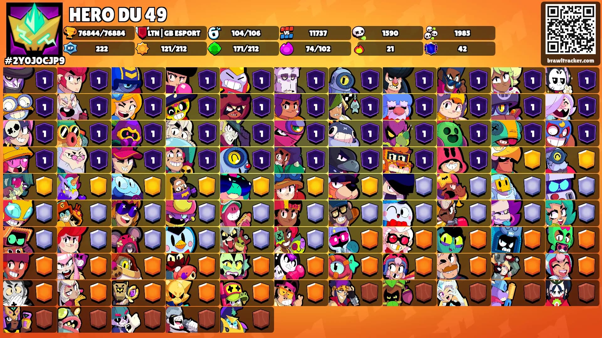 HERO DU 49's Ranks