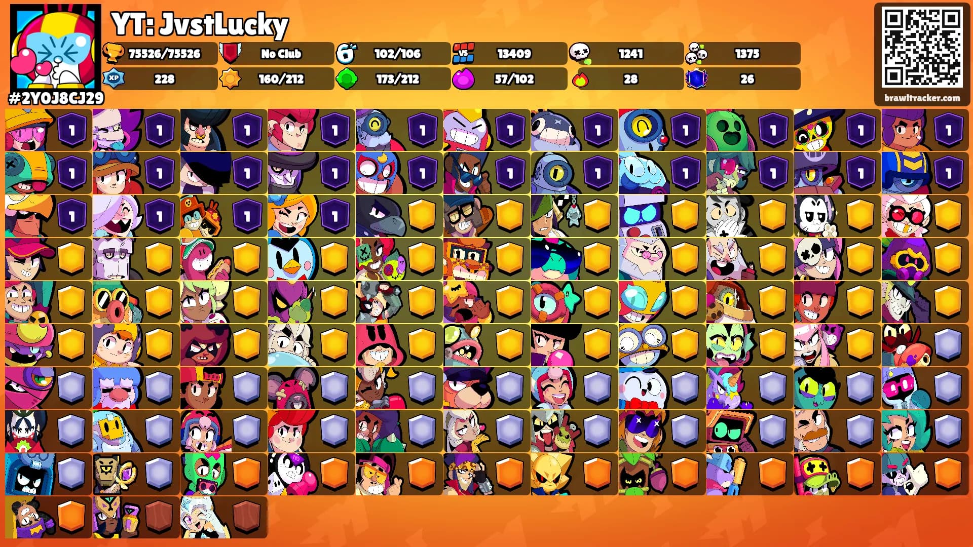 YT: JvstLucky's Ranks
