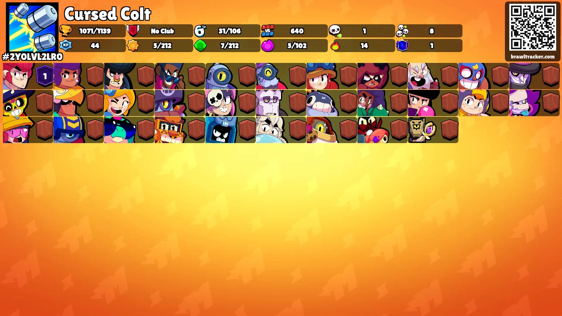 Cursed Colt's Ranks
