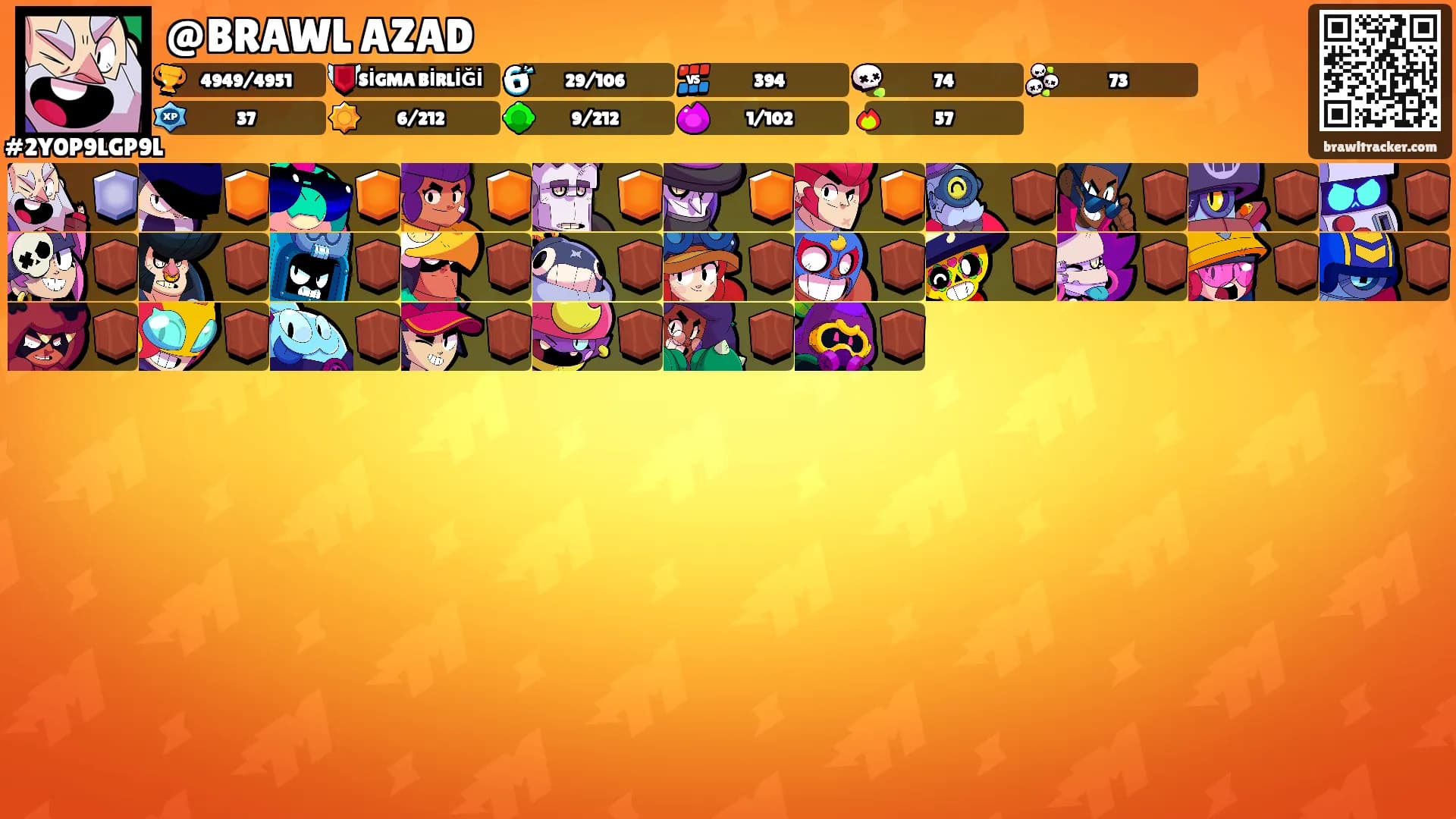 @BRAWL AZAD's Ranks