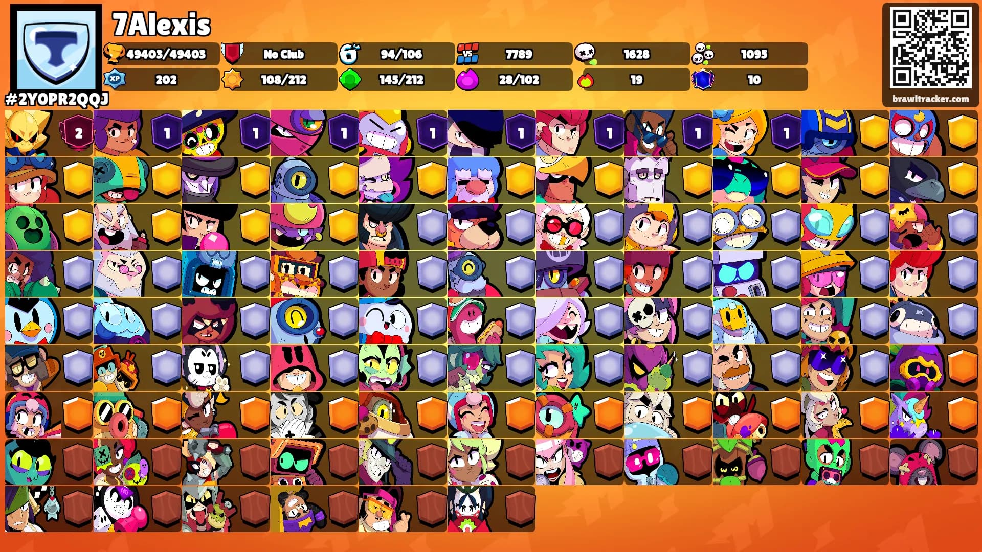 7Alexis's Ranks