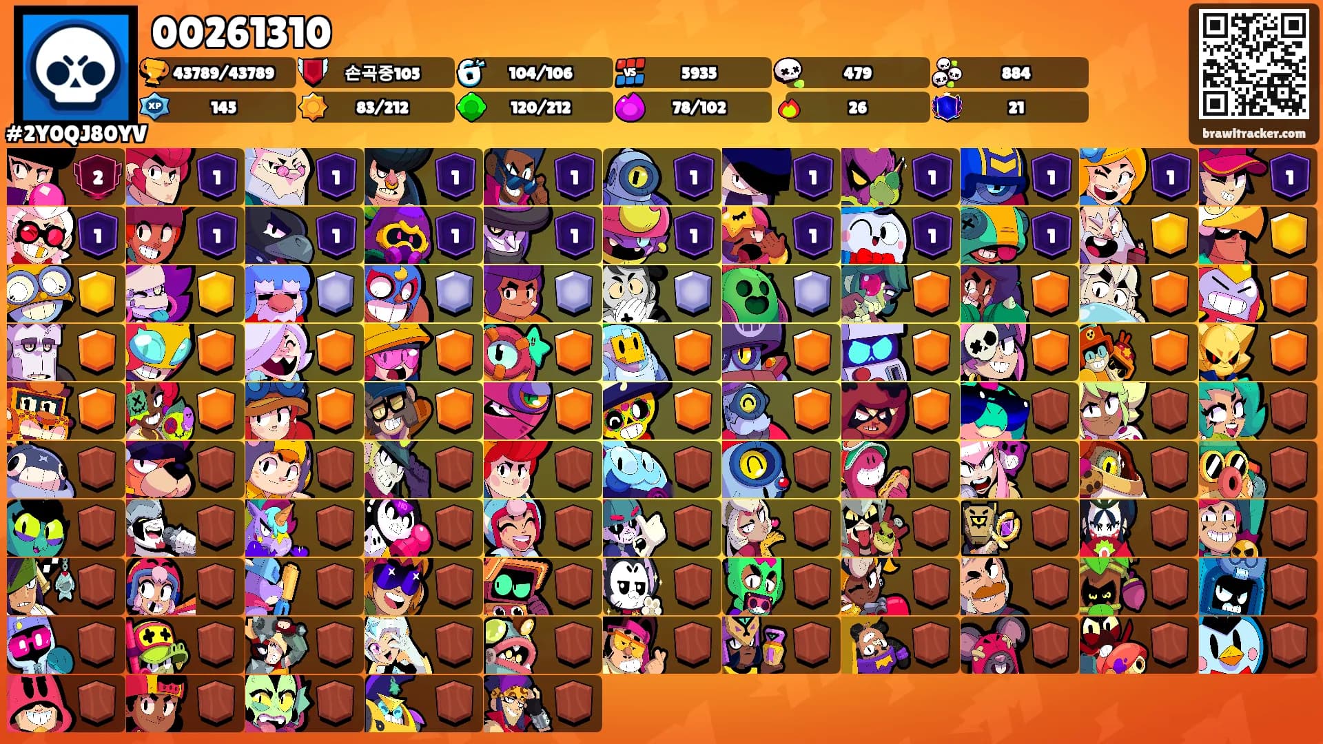 00261310's Ranks