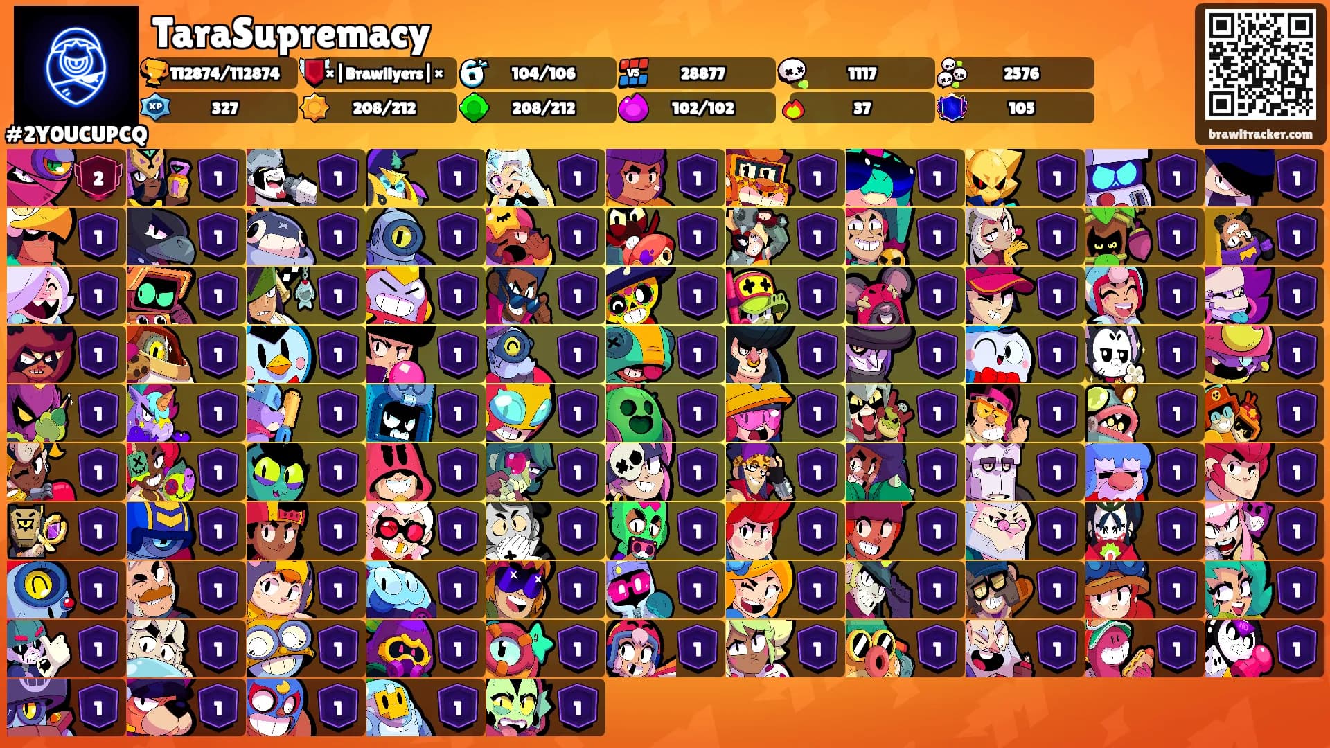 TaraSupremacy's Ranks