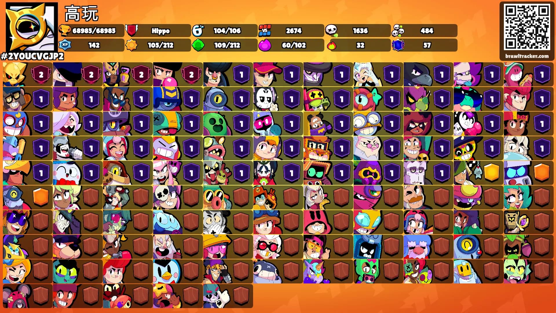 高玩's Ranks