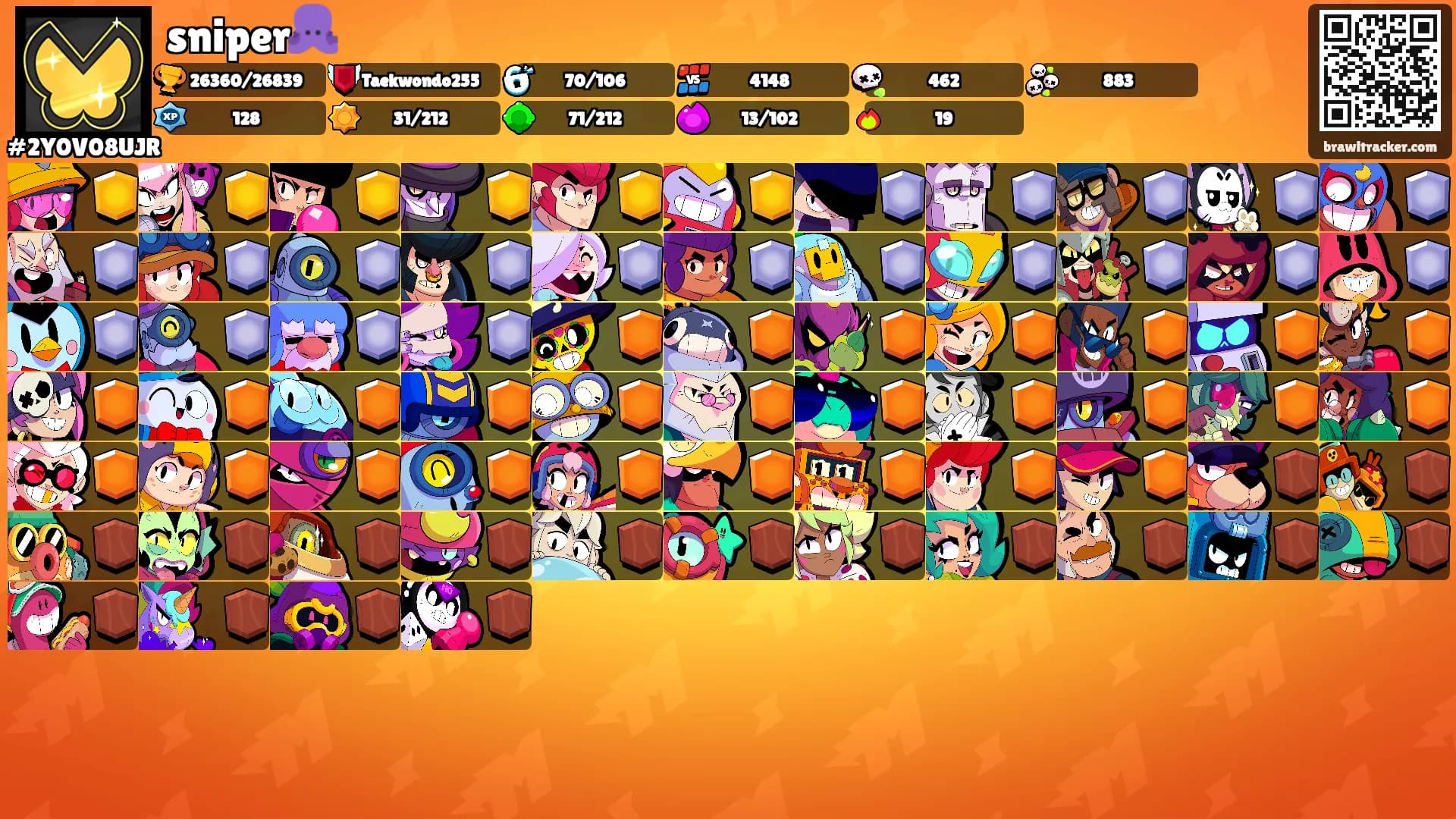 sniper🐙's Ranks