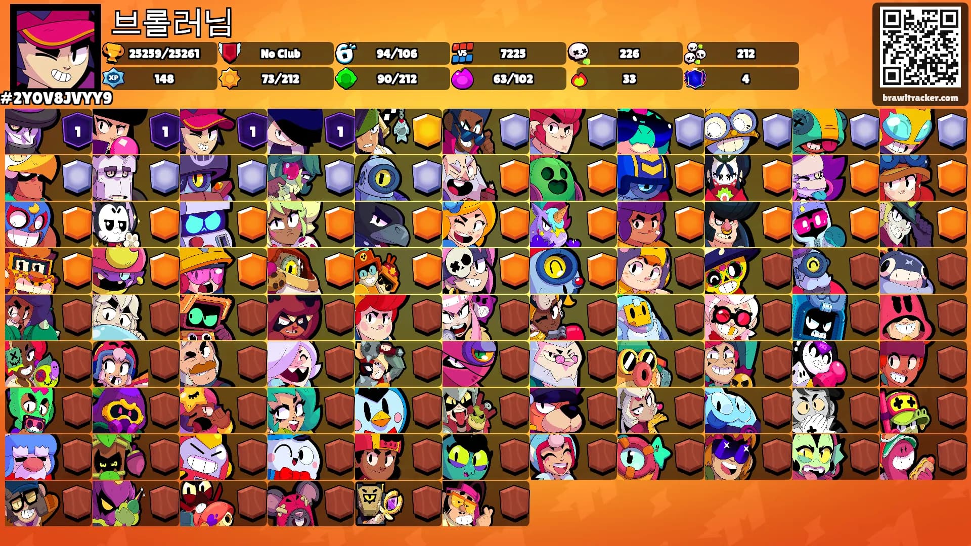 브롤러님's Ranks