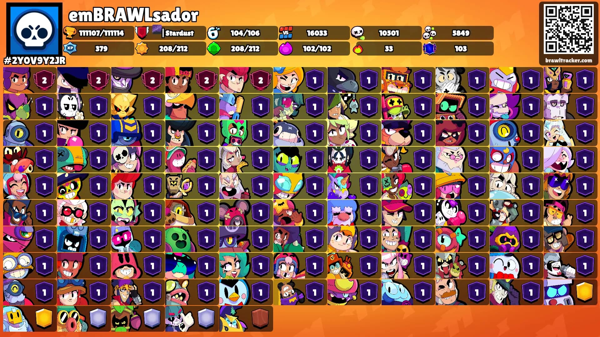 emBRAWLsador's Ranks