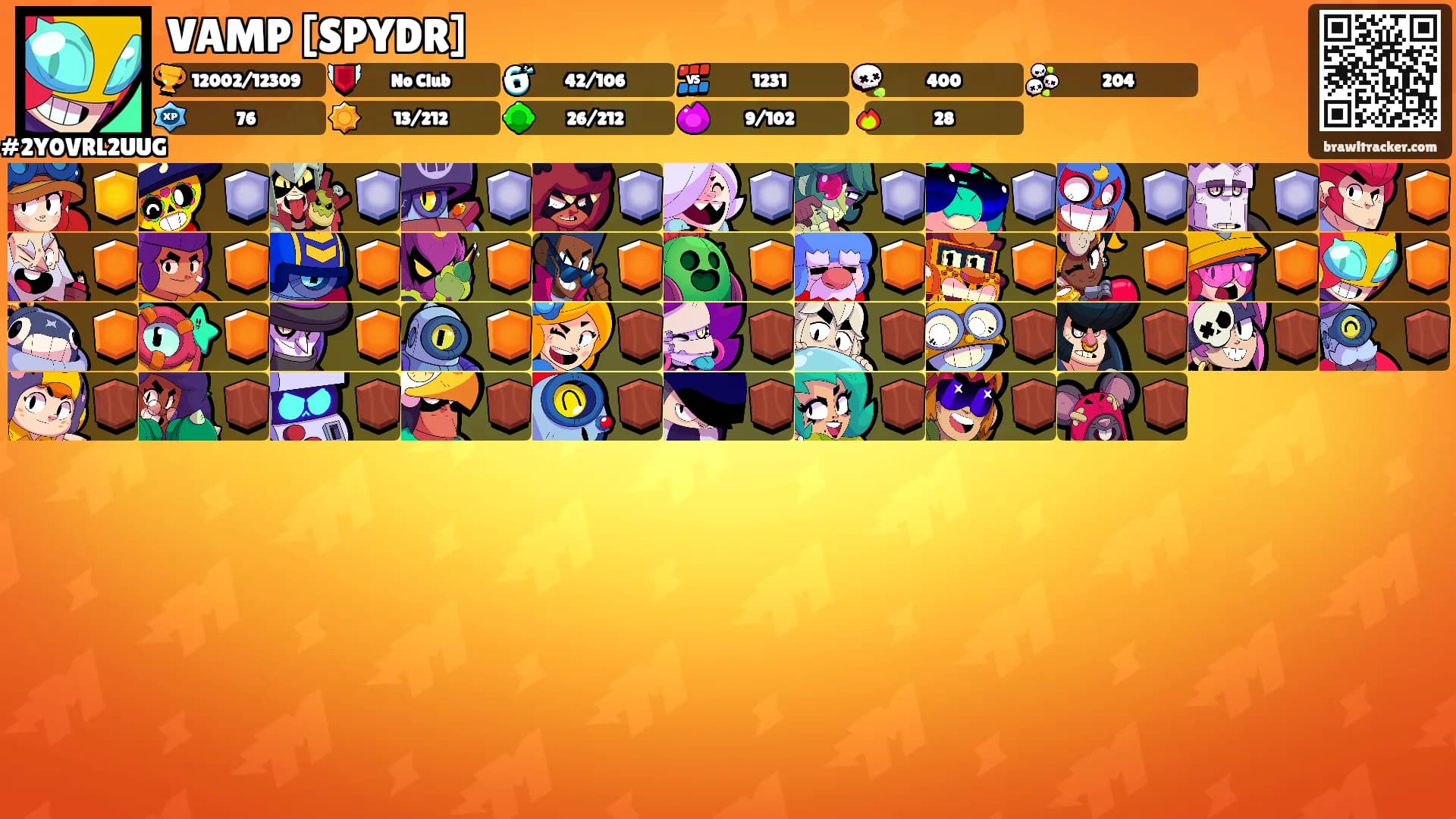 VAMP [SPYDR]'s Ranks