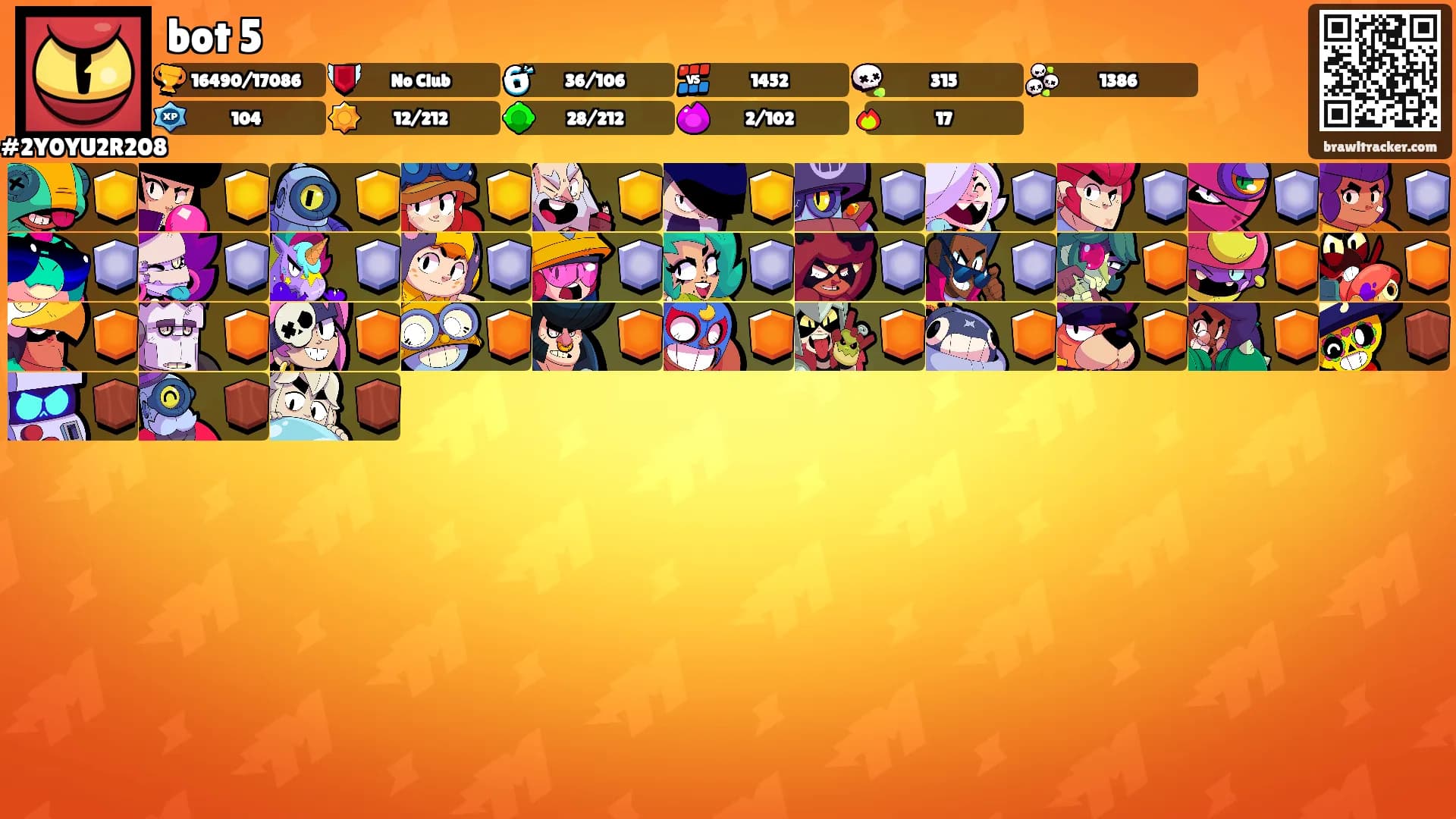 bot 5's Ranks