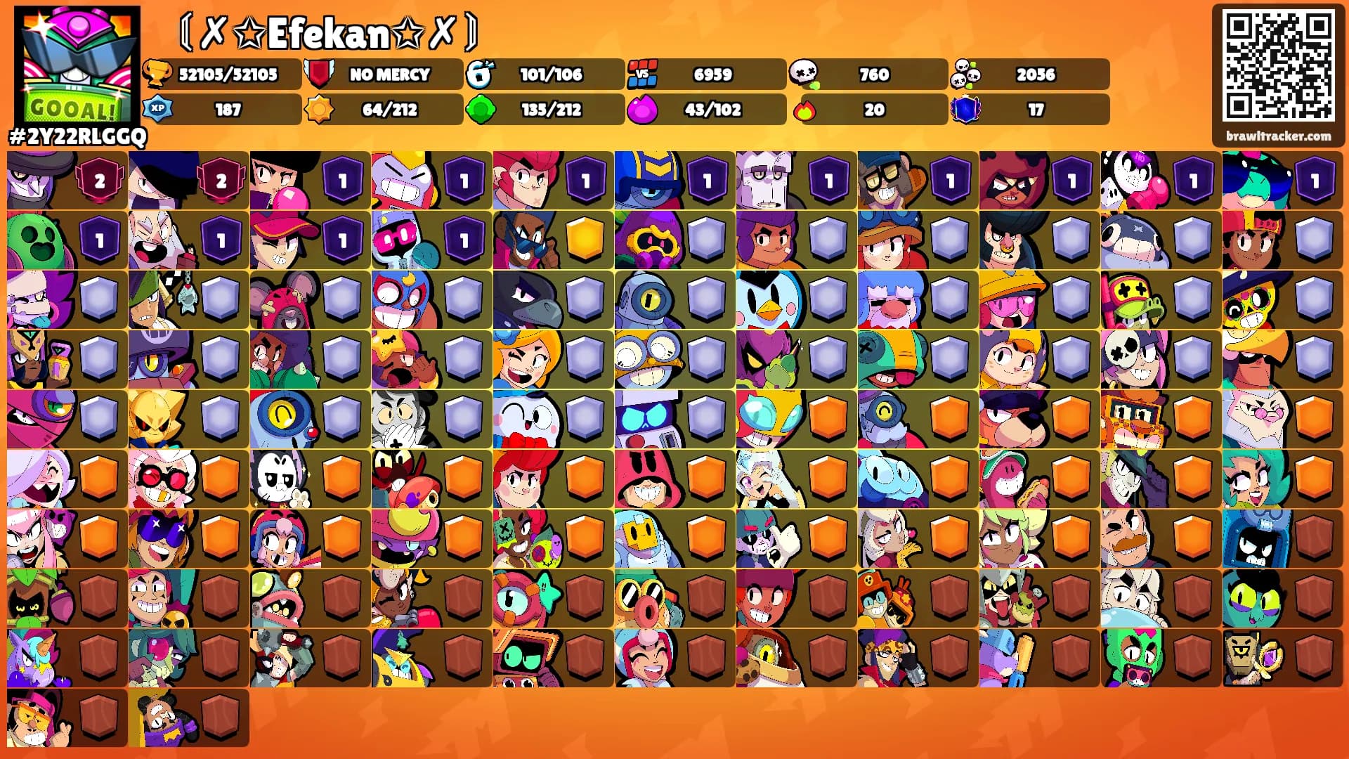 〘✗✩Efekan✩✗〙's Ranks