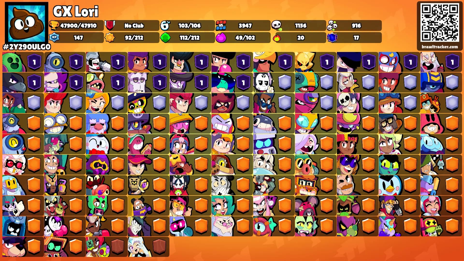 GX Lori's Ranks