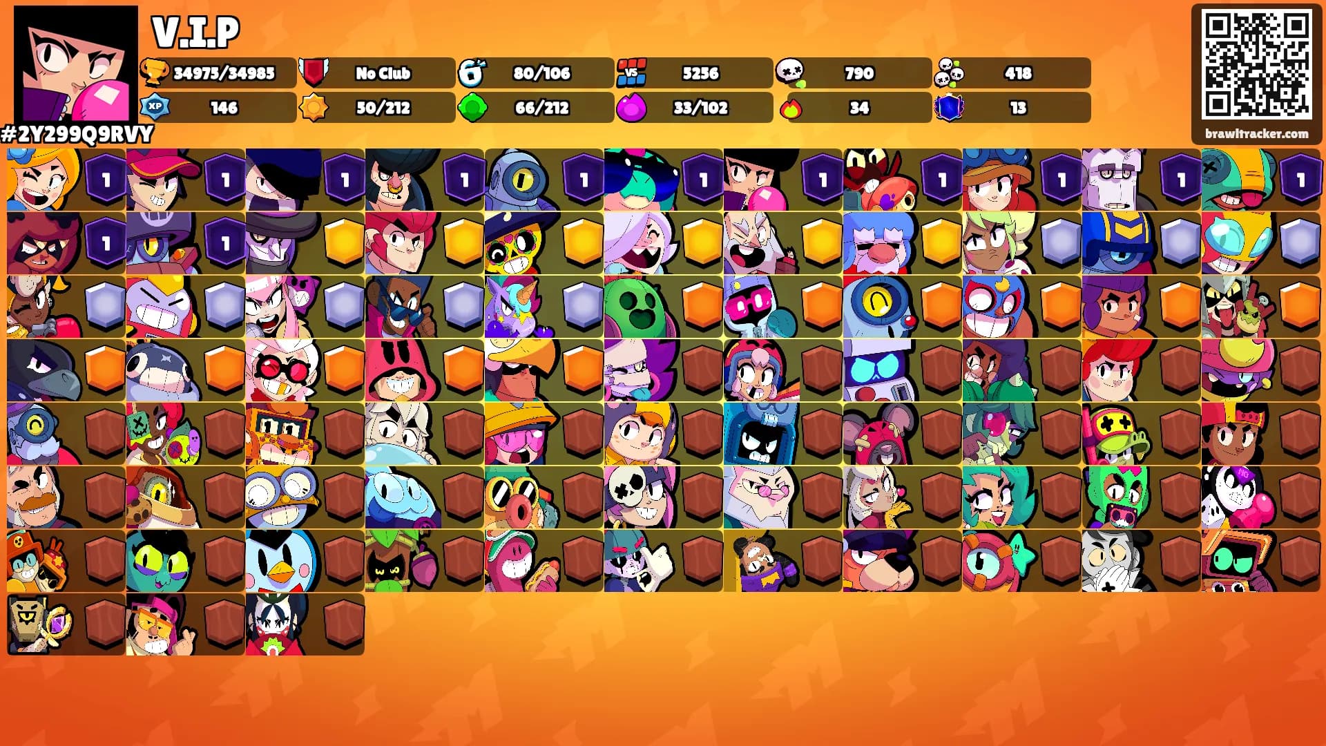 V.I.P's Ranks