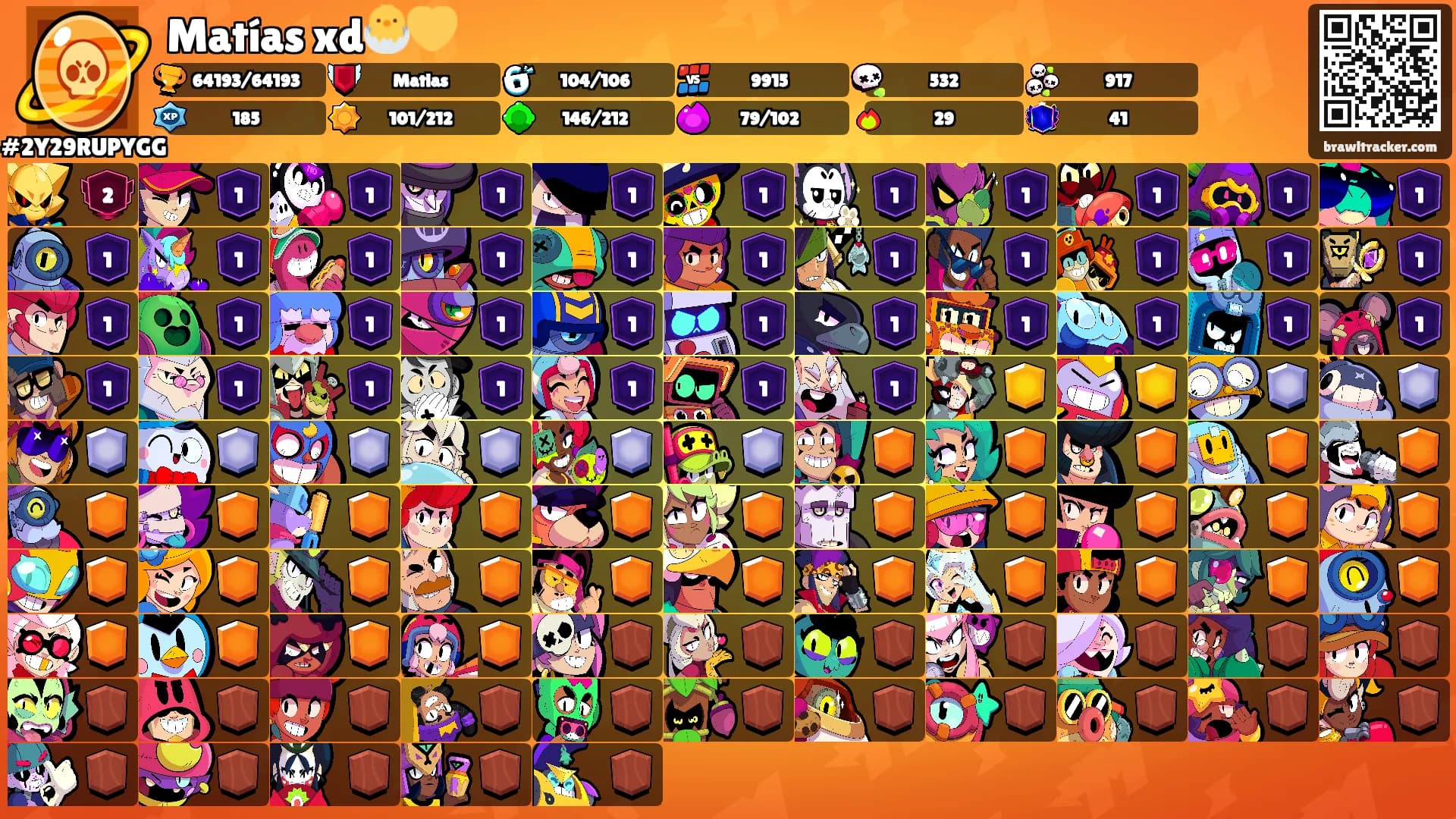 Matías xd🐣💛's Ranks