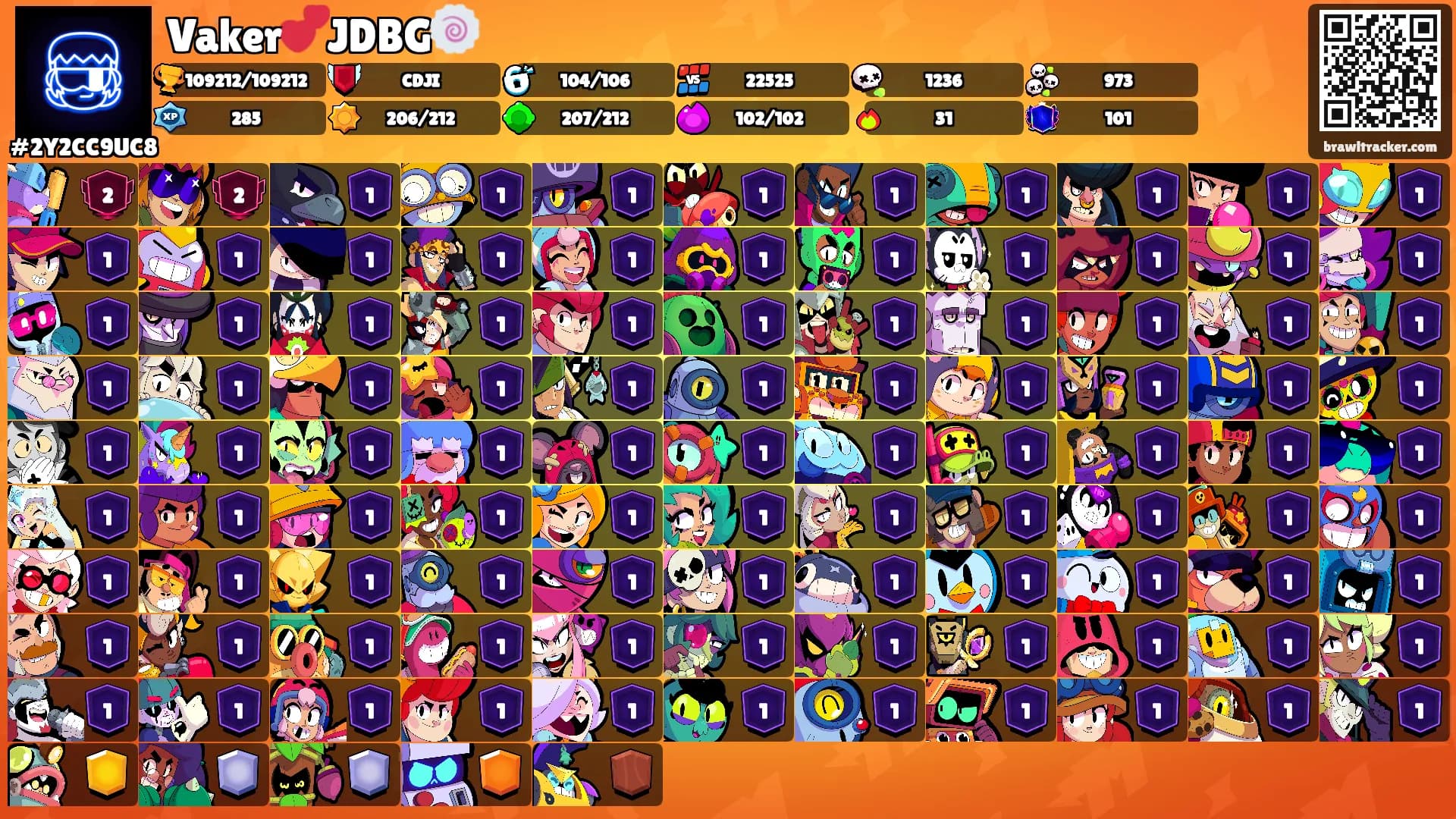 Vaker💕JDBG🍥's Ranks