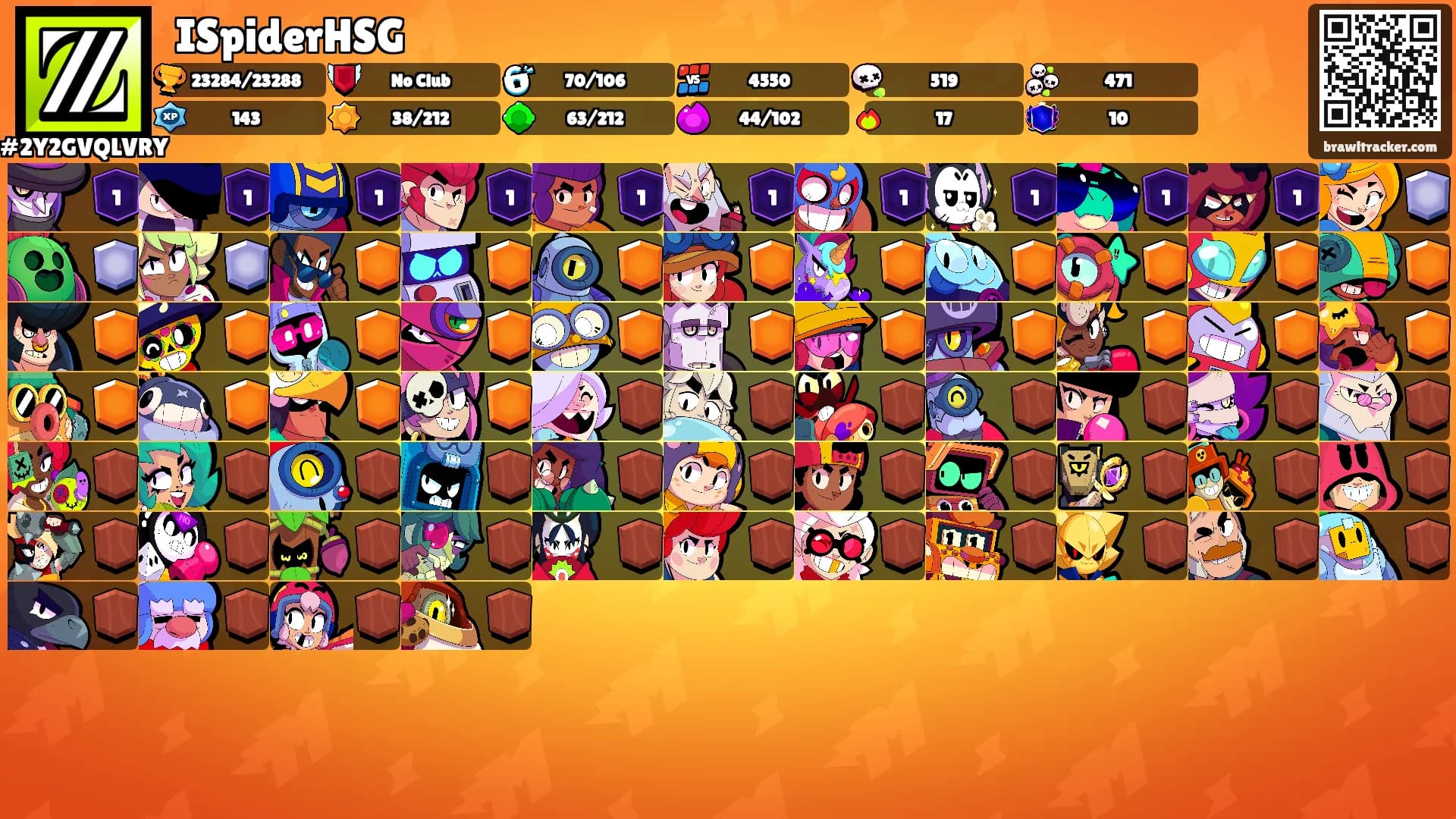 ⛩ISpiderHSG's Ranks