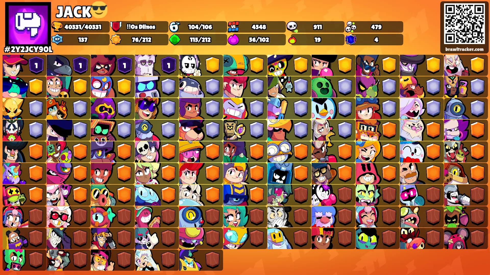 JACK😎's Ranks