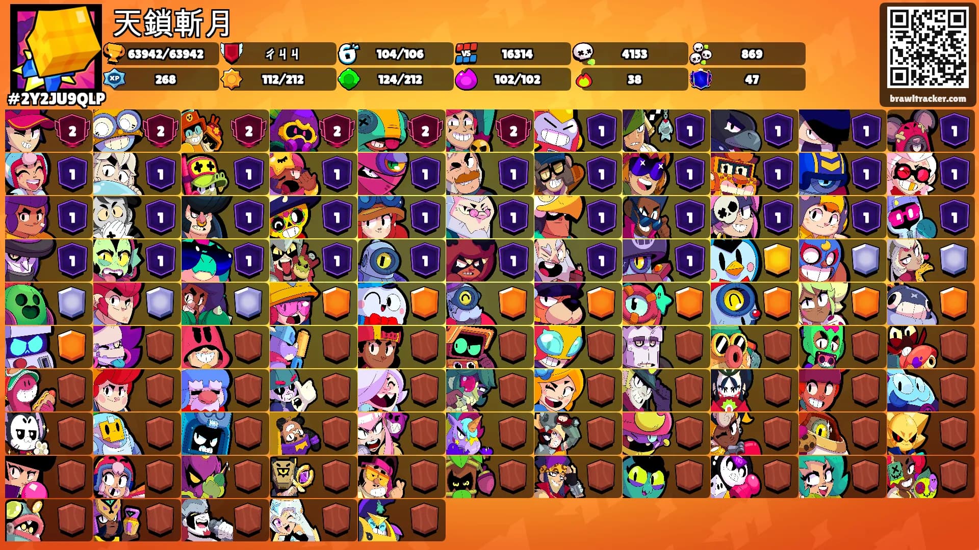 天鎖斬月's Ranks