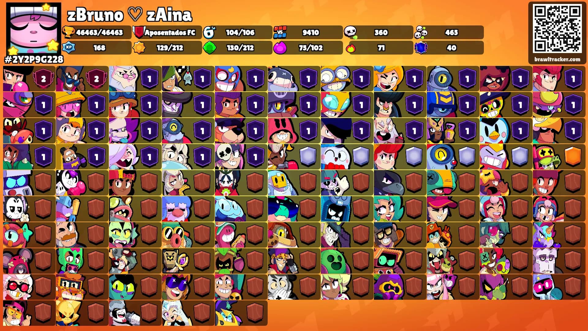 zBruno ♡ zAina's Ranks