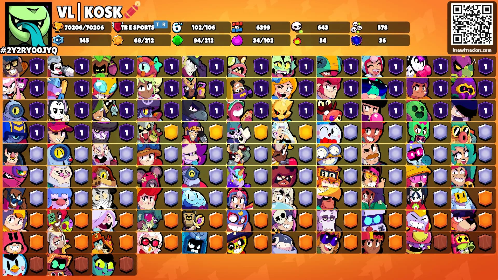 VL|KOSK 🧨's Ranks