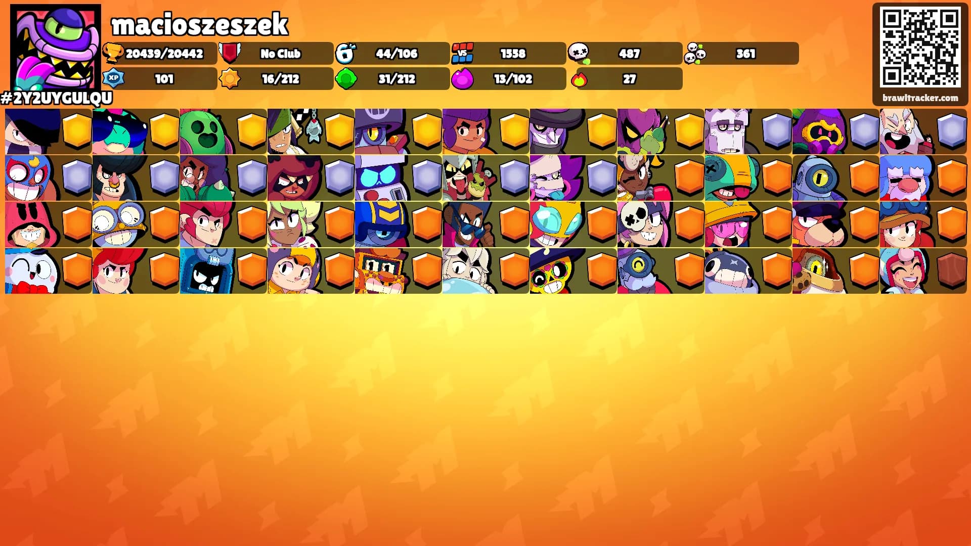 macioszeszek's Ranks