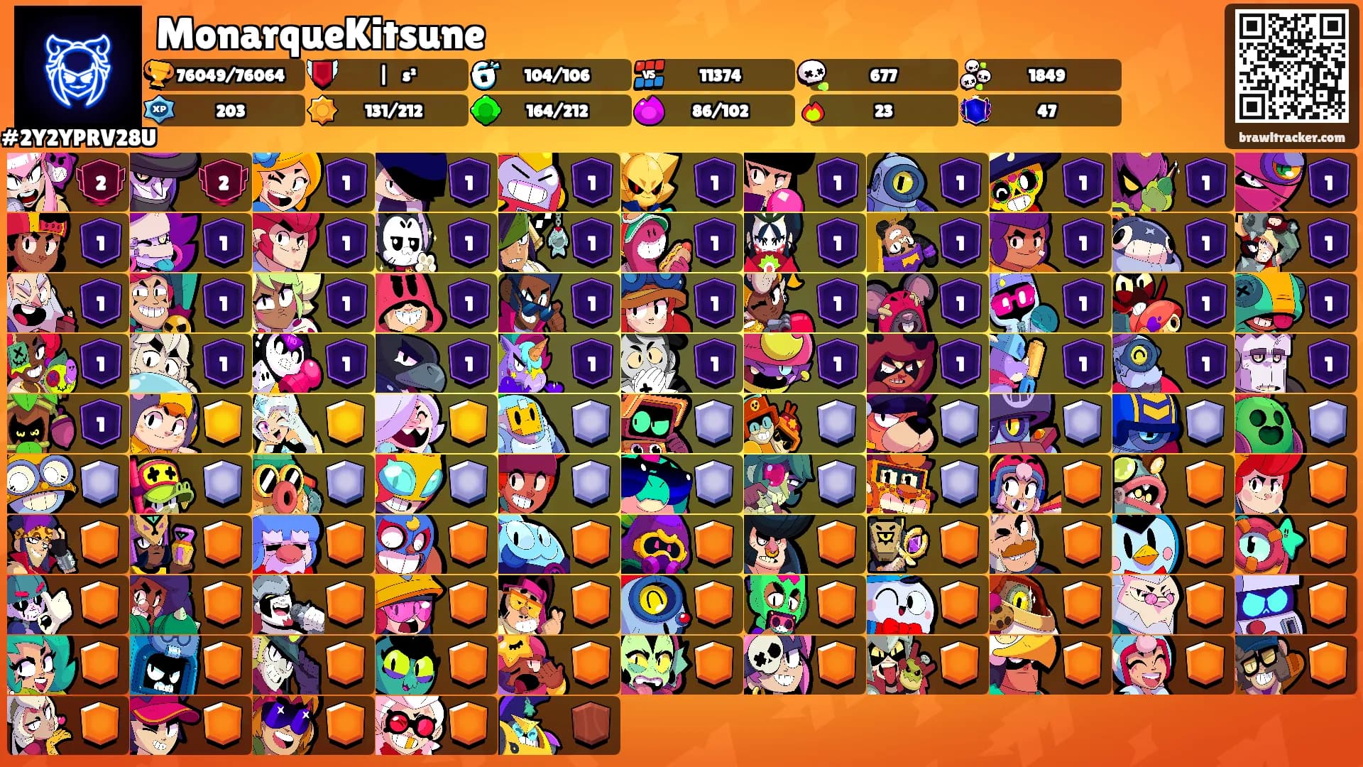 MonarqueKitsune's Ranks