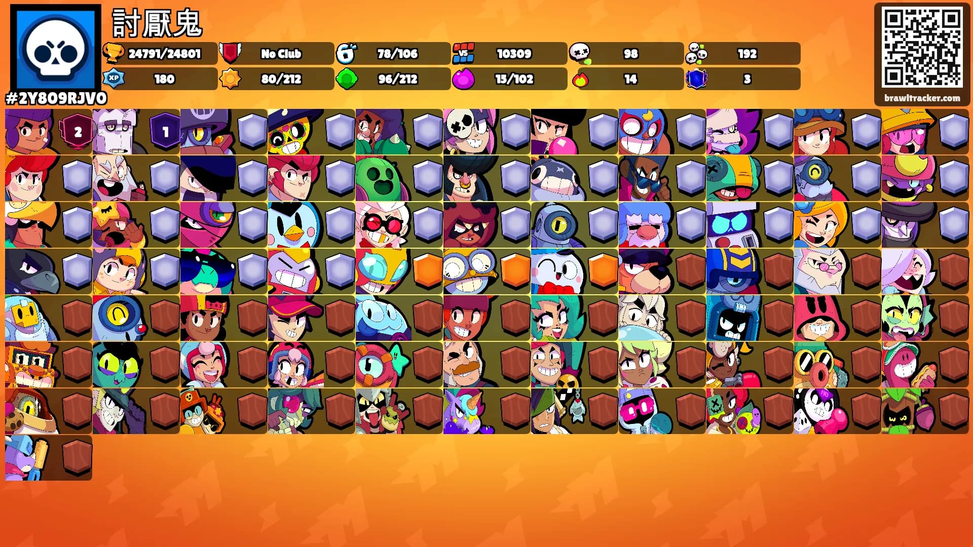 討厭鬼's Ranks