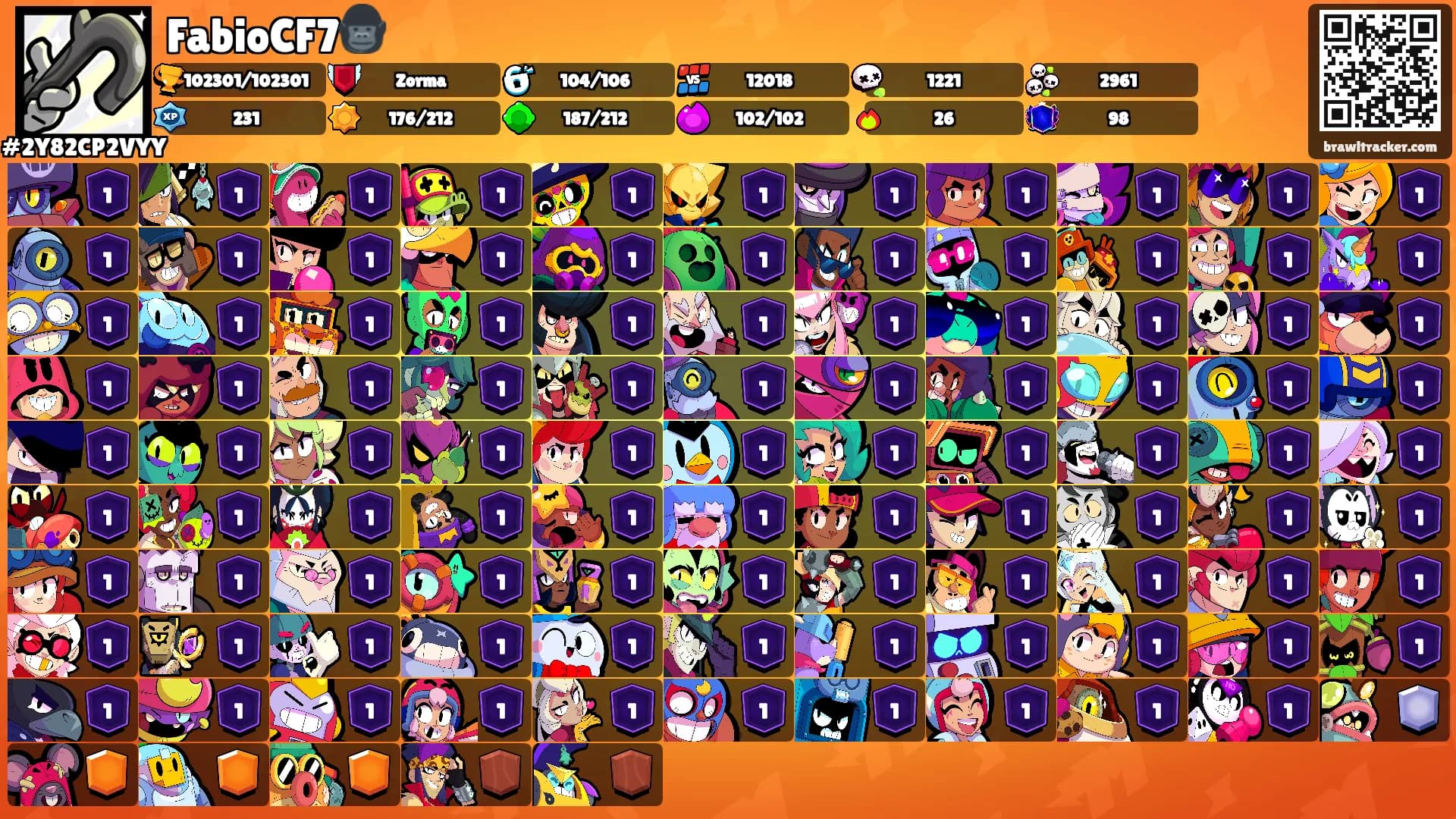 FabioCF7🦍's Ranks