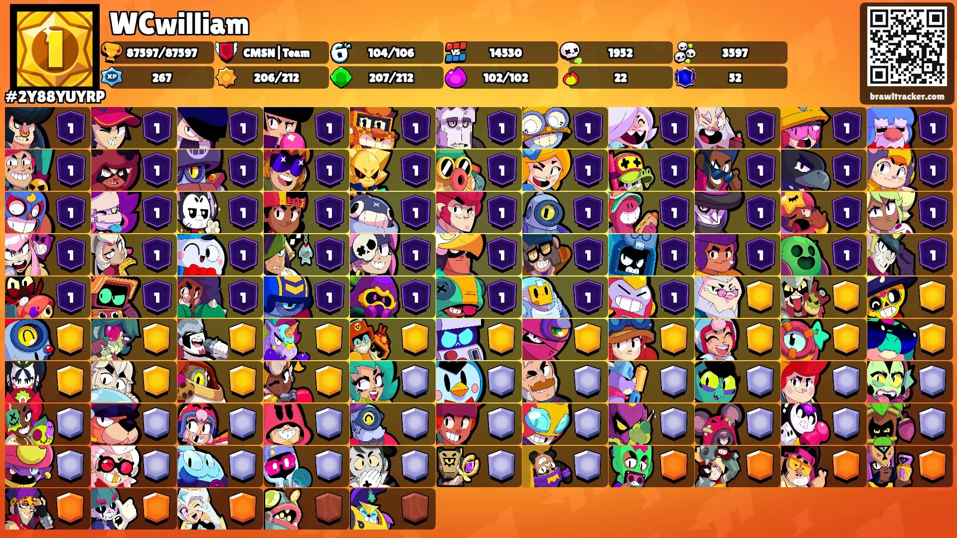 WCwilliam's Ranks