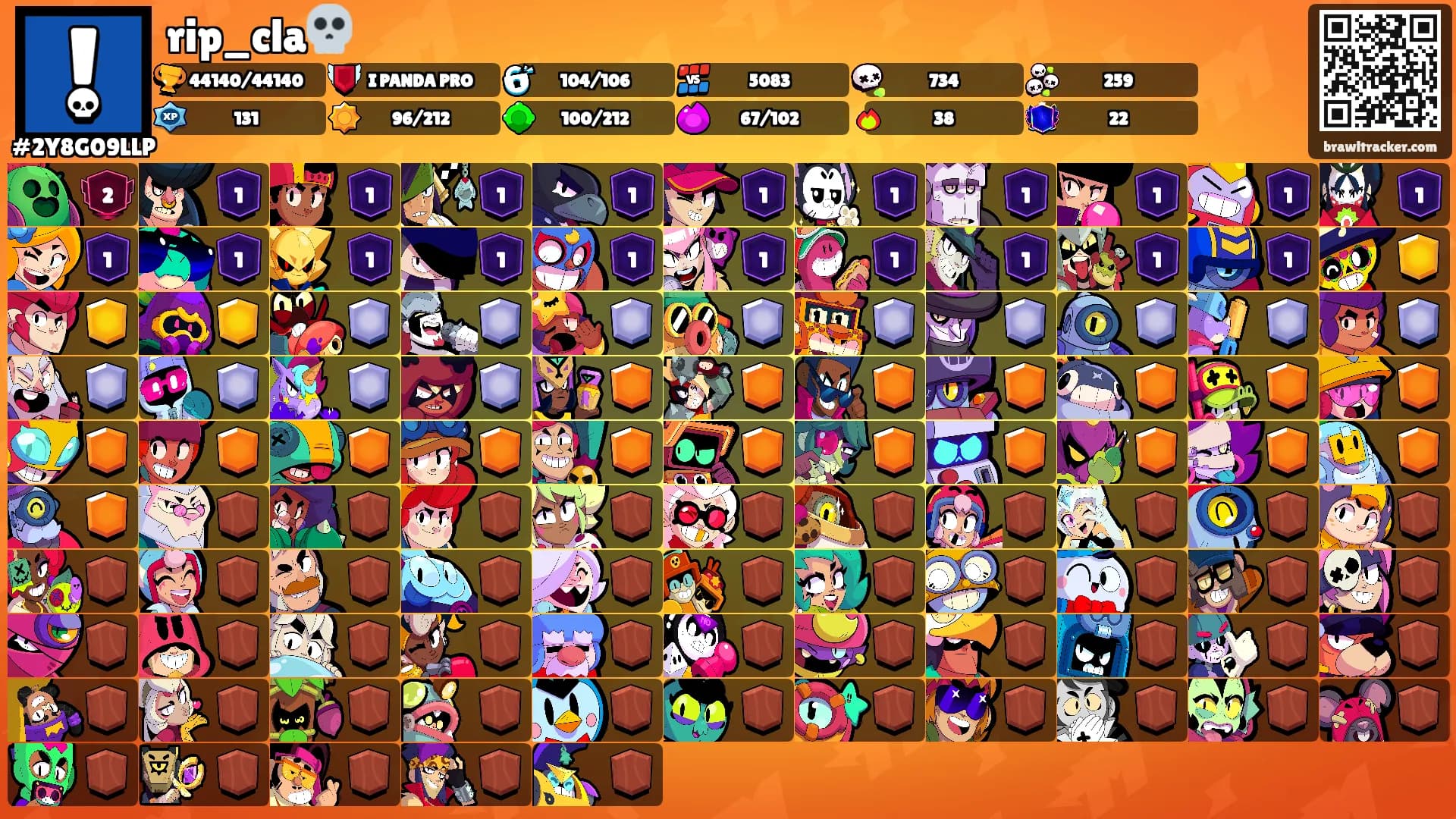 rip_cla💀's Ranks